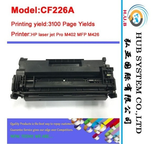 Toner Compatible Hp Cf226a 26a Para M402dn M402 M426fdw M426