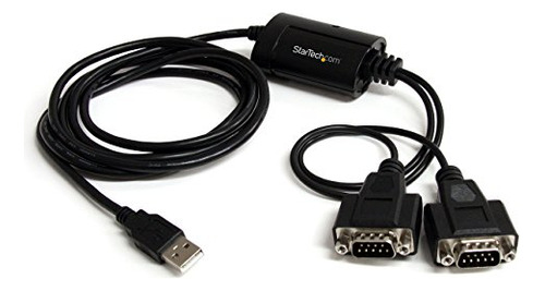 Adaptador Usb A Serie De Startech.com - 2 Puertos - Conexión