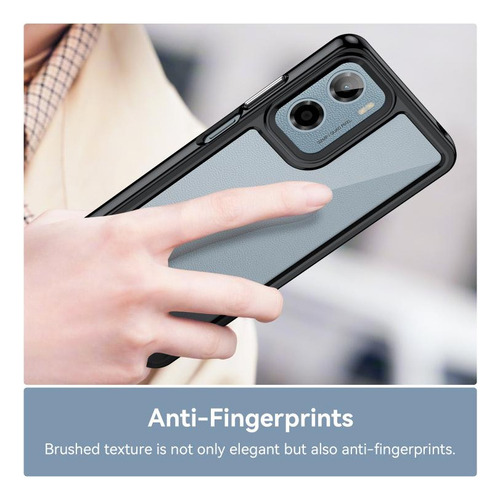 Compatible Funda De Acrílico Y Tpu For Motorola Moto E15 For Motorola