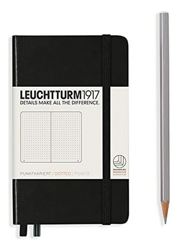 Leuchtturm1917 Cuaderno De Puntos De Bolsillo A6 De Tapa