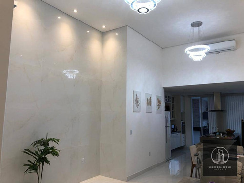 Imagem 3 de 30 de Casa Com 3 Dormitórios À Venda, 196 M² Por R$ 1.350.000,00 - Jardim Residencial Giverny - Sorocaba/sp - Ca0131