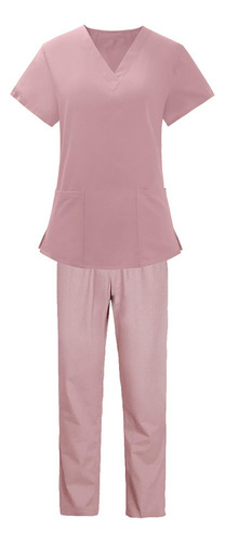 Conjunto De Uniformes De Enfermería Transpirables Para Mujer