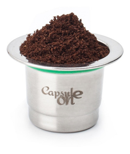 Cápsula De Café De Acero Inoxidable, Dos Cápsulas Reutiliz