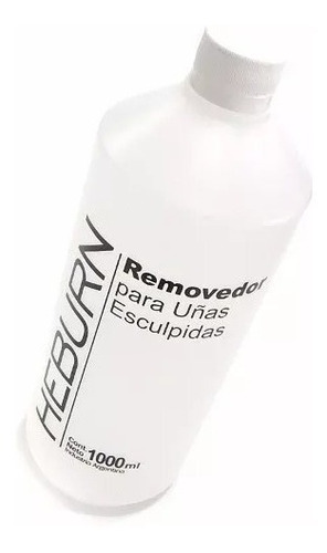 Heburn Removedor Uñas Esculpidas Manicuria 1000ml