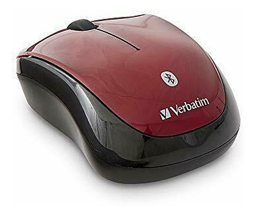 Mouse Verbatim Bluetooth Inalambrico Tablet Multitrac Rojo