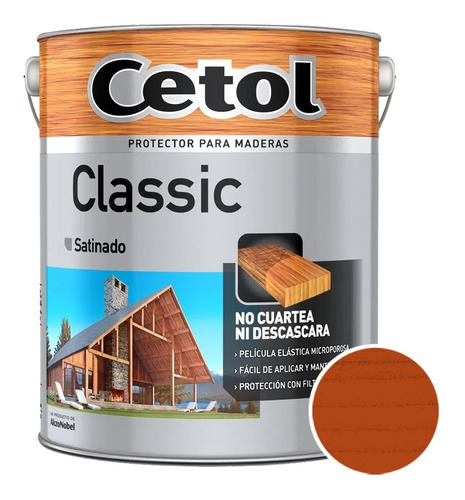 Cetol Classic Satinado Cedro X 20l - Caporaso