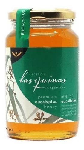 Las Quinas Miel Premium De Eucalyptus O Limon 500ml