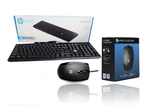 Kit Teclado Y Mouse Gamer Hp X500 Usb Optico De Cable Oferta