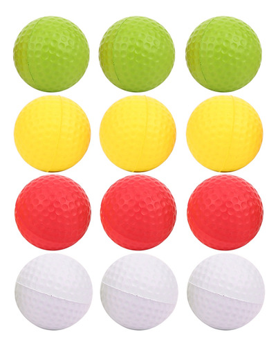 Pelota De Práctica Para Niños, 12 Piezas, Portátil, Pu Sport