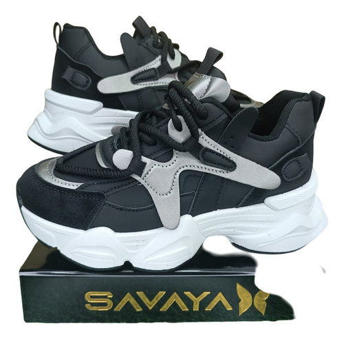 Zapatos Casual Deportivos Mujer Savaya 2303 Trensa 