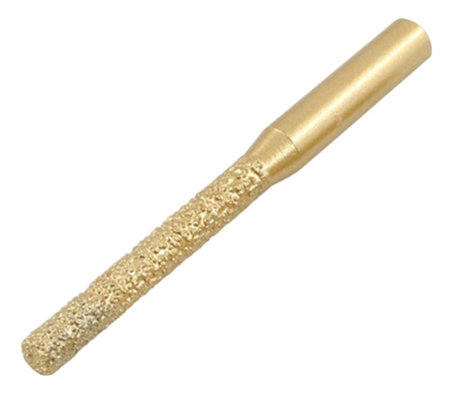 Borde De Herramienta Rotativa De Cilindro Dorado 6,35x5x65mm
