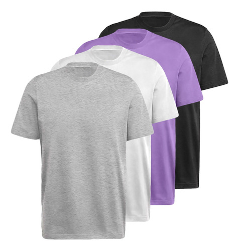 Pack X12 Remeras Lisas Algodón Jersey Peinado Premium 24/1