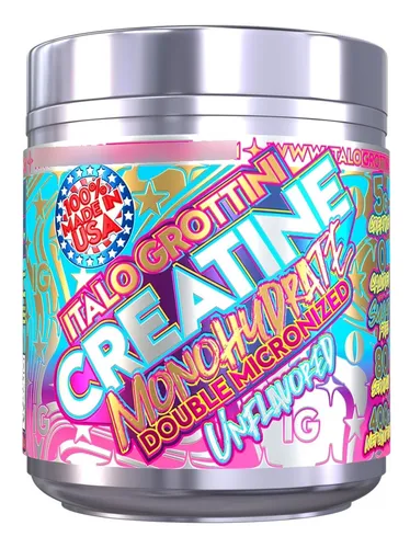 Creatina Monohidratada 400gr Doblemente Micronizada Usa