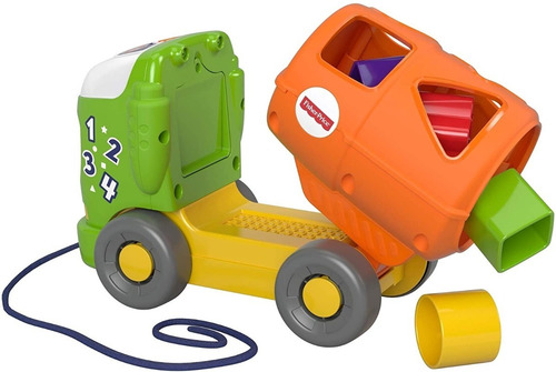 Imagen 2 de 6 de Camion De Encaje Y Bloques Fisher Price Con Sonido Mattel