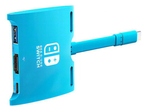 Hub Dock Usb C Para Nintendo Notebook Tv Hdmi 4k Cabletime