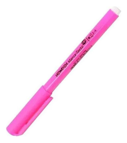 Caneta Marca-texto Highlighter Up Rosa Neon Newpen