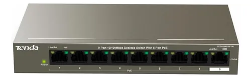 Switch Tenda Tef1109p-8-63w