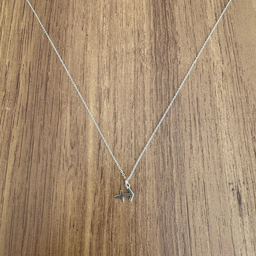 Collar Dije Zodiaco Plata .925 De 45 Cm Mujer Hombre Agálea Color Sagitario
