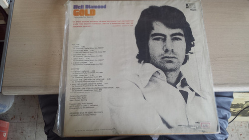 Lp - Neil Diamond Gold Recorded Live At Troubadour (Usado)