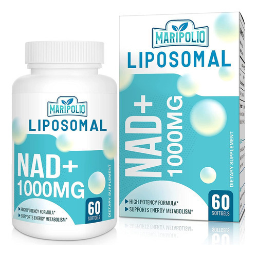 Nad+ Liposomal Nicotinamida 1000mg 60 Capsulas Eg Nn26 Sabor