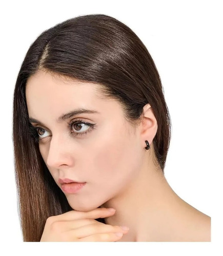 Pack 6 Pares Aretes Hombre Con Piercing, Arracadas Hombre