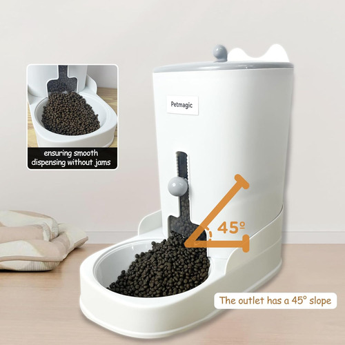 El Comedero Automático Para Gatos De Petmagic Es Un Juego De