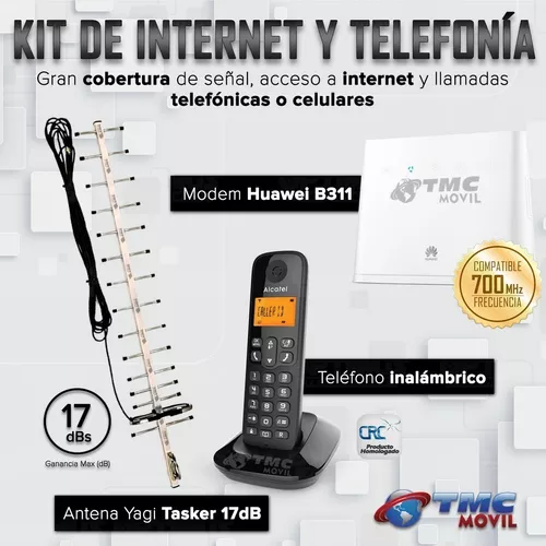 KIT de Planta Telefónica 4G Celufijo + Enrutador Huawei B311