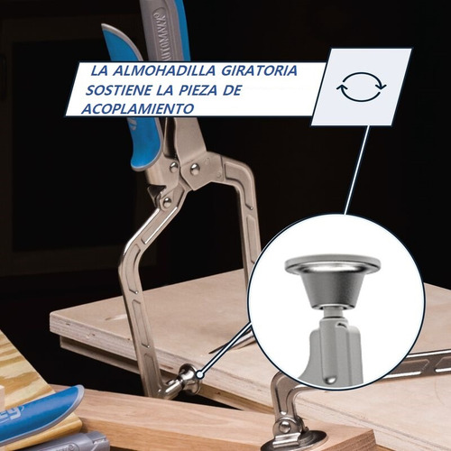 Prensa De Carpintero Union 90° Right Angle Clamp Kreg Khcra