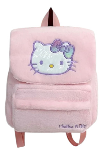 Mochila Peluche Stitch Capibara Kity Melody-kuromi Personaje Rosa Kitty