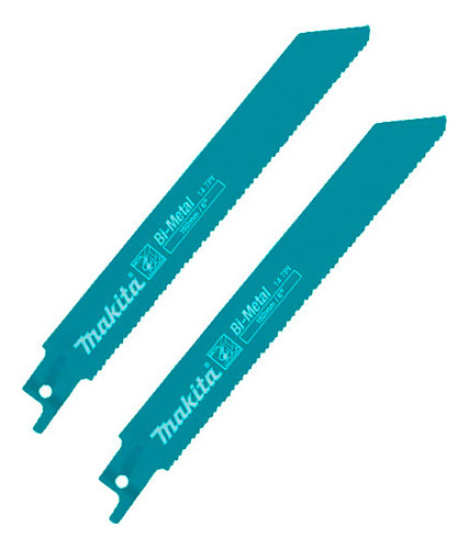 2 Hojas De Sierra Reciproca Sable Makita X 150 Mm 14 Tpi 