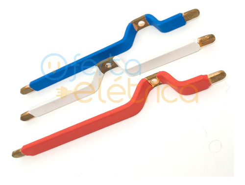 Derivação De Cobre Fase R/s/t 73a 12cm Az Br Vm 1000un Mceig