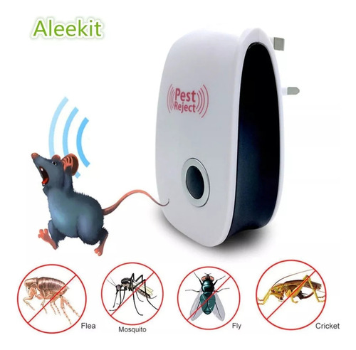 Repelente Ultrasonido Para Ratones E Insectos 