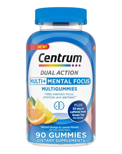 Centrum Multigummies Focus X 90 - Unidad a $1584