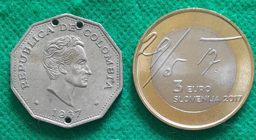 Moneda De 3 Euros, Eslovenia, Conmemorativa Centenario 