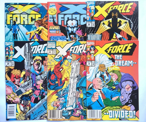 X-force - Lote 6 Cómics - Marvel - Inglés