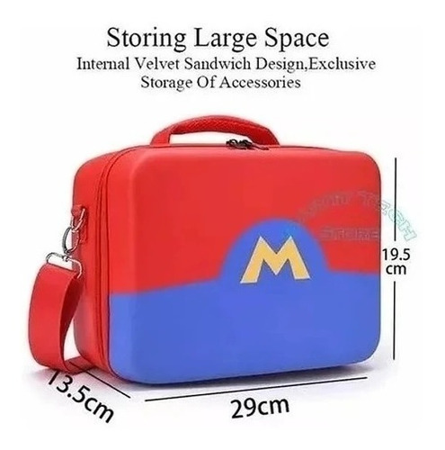 Mochila Protectora Transporte Para Videojuego Switch Retro