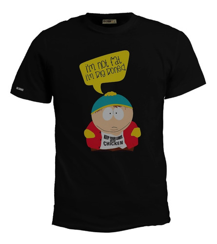 Camiseta Im Not Fat Im Pig Boned South Park Serie Bto