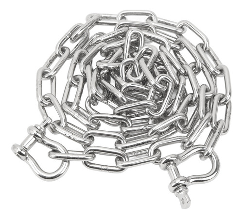 Cadena De Plomo Con Ancla Central De Acero Inoxidable 316 Ma