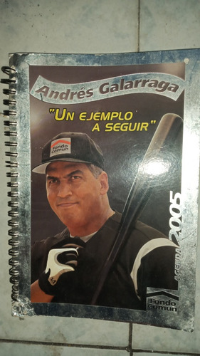 Libreta Colecciónable De Andres Galarraga Del 2005 7$