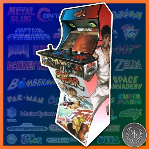 Fliperama Bartop Tela 19 + 15000 Jogos - Mr.fliperamas