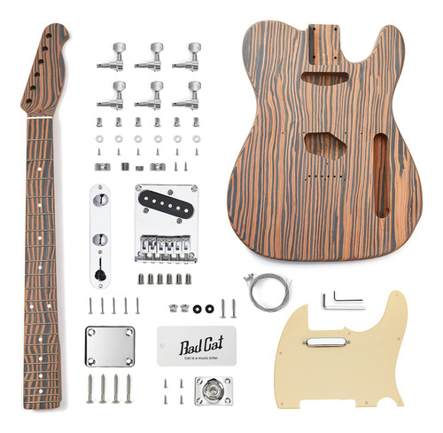 Kit Guitarra Electrica Para Bricolaje Estilo Tl 6 Cuerda