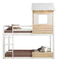 Comprar Cabaña Cama Superpuesta Montessori Wood Blanco Cabaña Wood