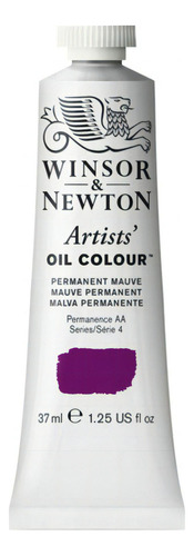 Pintura Oleo Winsor & Newton Artist 37ml S-4 Color A Escoger Color Del Óleo 37ml Malva Perm S-4 No 491