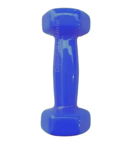 Imagen 3 de 6 de Mancuerna Recubierta Con Goma 2 Kg Pesa Gimnasio Importada