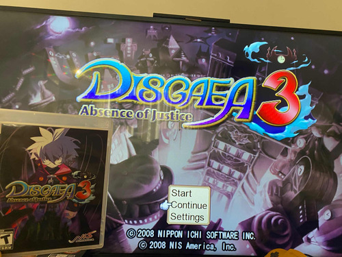 Disgaea 3 Absence Of Justice Ps3 Oldskull Games (Reacondicionado)