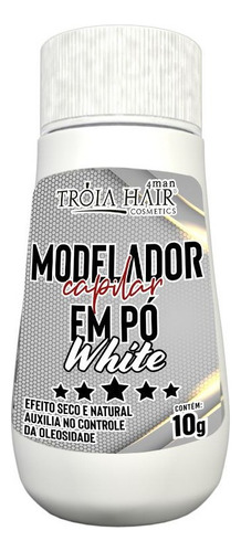 Fixador Capilar Em Pó Tróia Hair 10g Efeito Seco - Matte