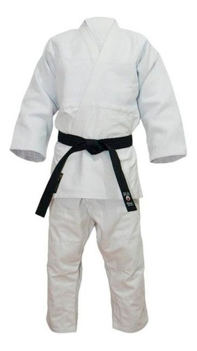 Imagen 1 de 9 de Judo Pesado Shiai Aikido Judogi Blanco 4 A 8 Uniforme Traje