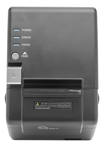 Impresora de Tickets Qian, Térmica, 203 x 203DPI, USB, Serie, Bluetooth, Wi-Fi, Compatible con ESC/POS, Rj11/Rj45, Negro, QTP-BTWF-01