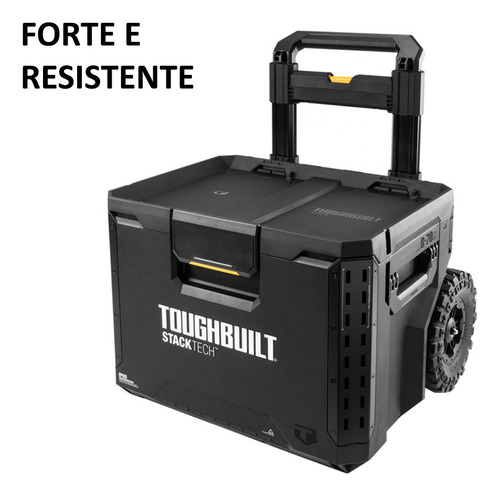 Caixa Modular Toughbuilt Stacktech Tb-b1-b-70r Com Rodas