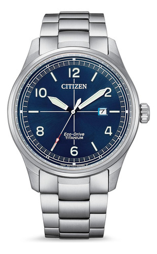 Reloj Citizen Hombre Bm7570-80l Super Titanio